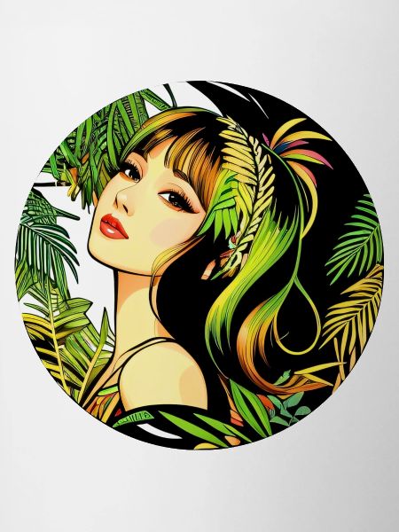 Femme Moderne Tropicale