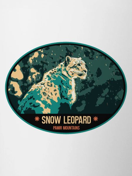 Snow Leopard illustration patch