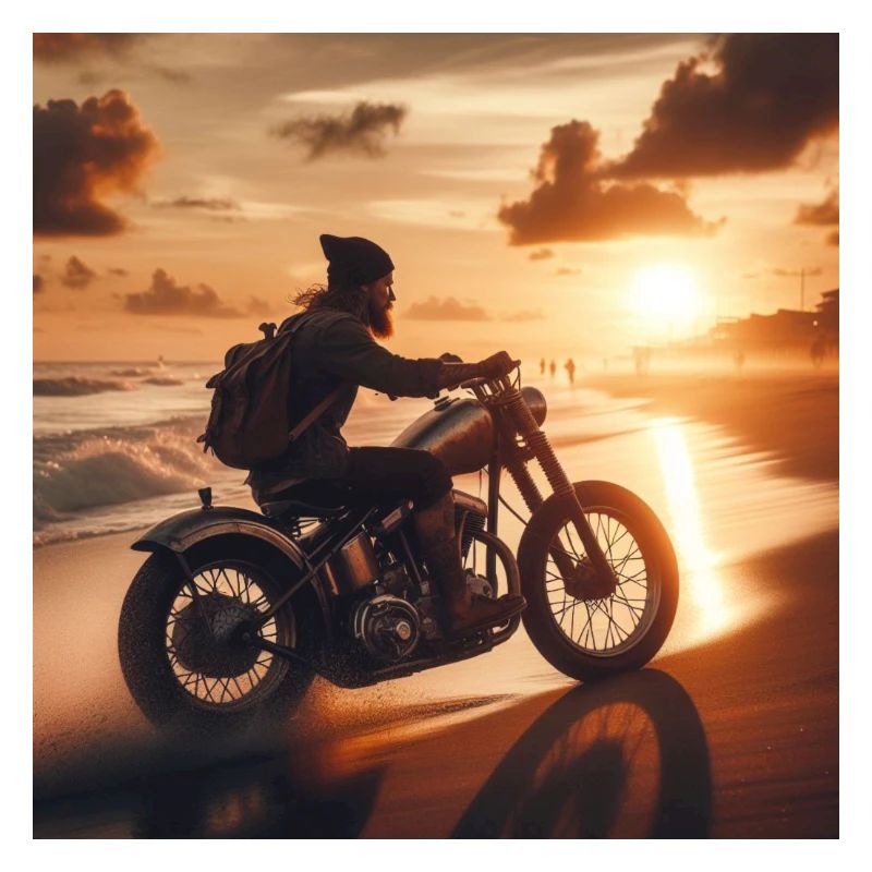 Moto Old Sunset 2