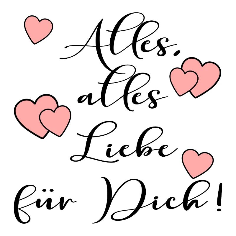ALLES LIEBE SPRÜCHE