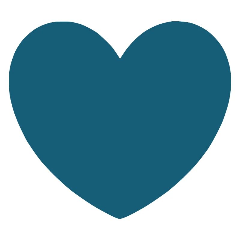 blaues Herz Valentinstag
