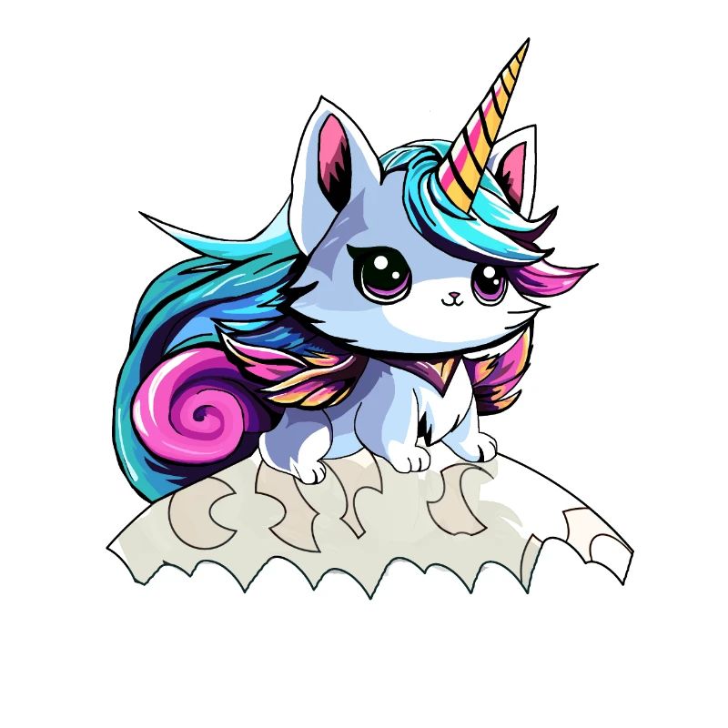 Fee Einhorn Katze