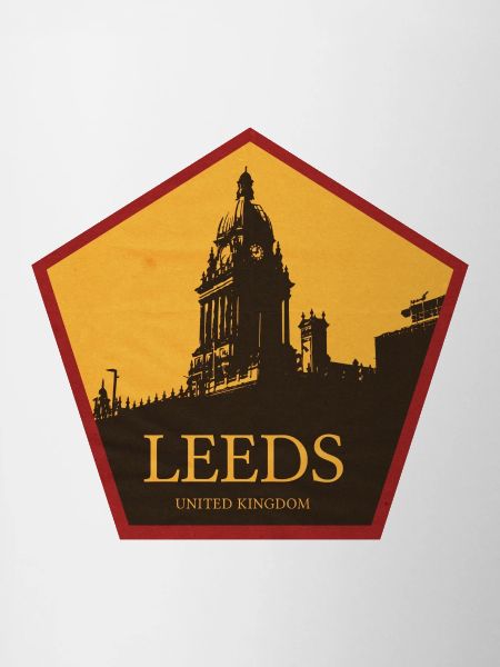 Leeds Clock Tower Silhouette