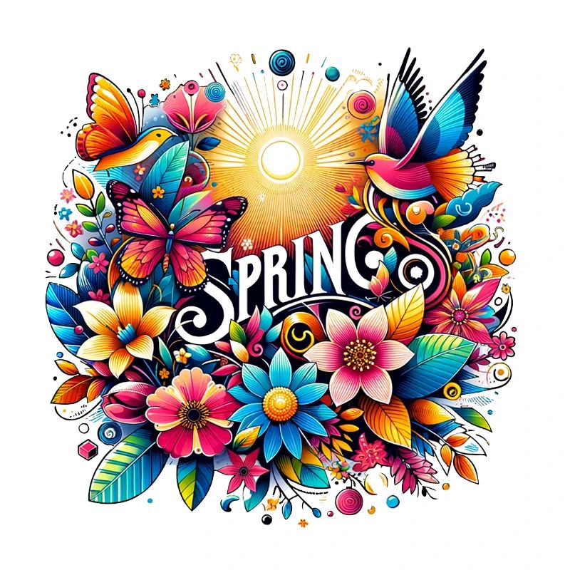 Printemps - Saison, Début du Printemps, Fleurs