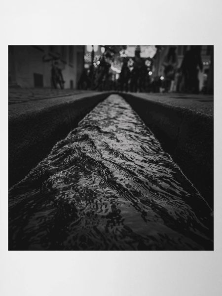 Freiburger Bächle Freiburg Watercourse Poster