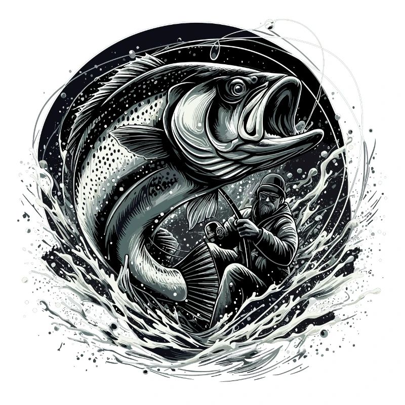 Pêcheur pêcheur dynamique cadeau