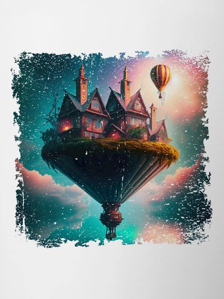 Fantasy floating village