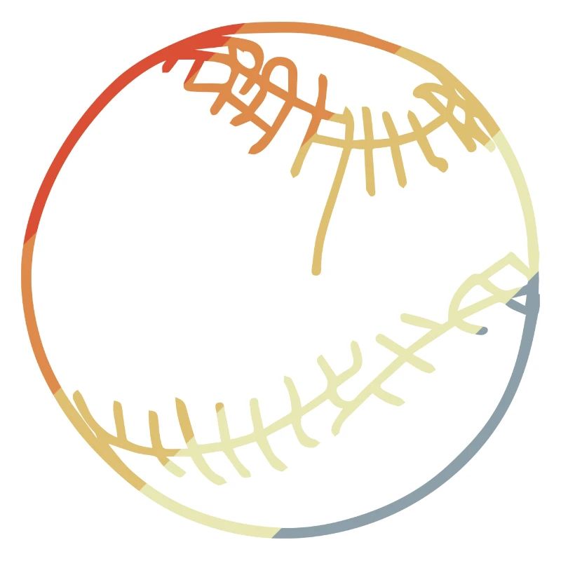 Dessin de balle de baseball