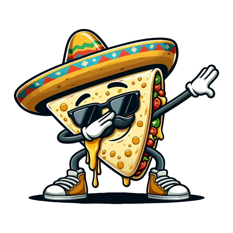 Quesadillas Nourriture Dabbing Mexique