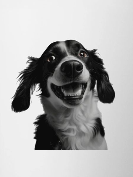 Border Collie Cheer Smile