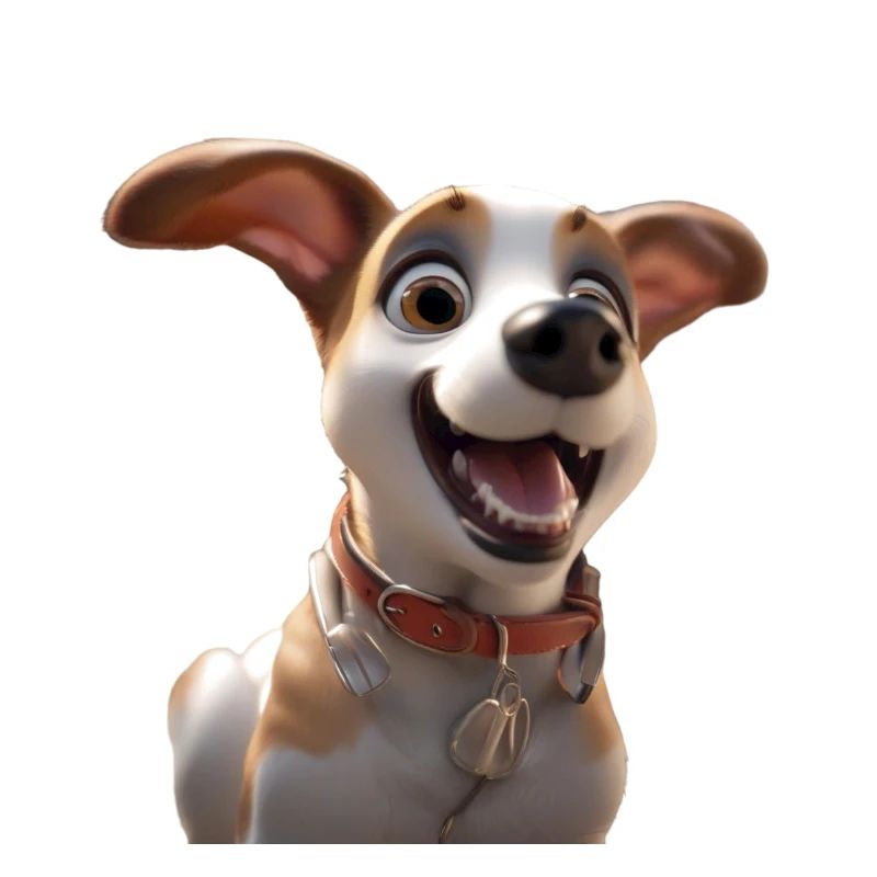Glücklicher Hund