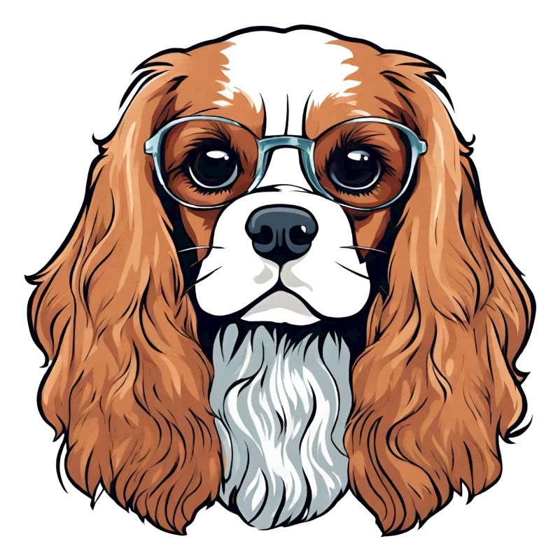 cavalier King Charles, chien, chien mignon