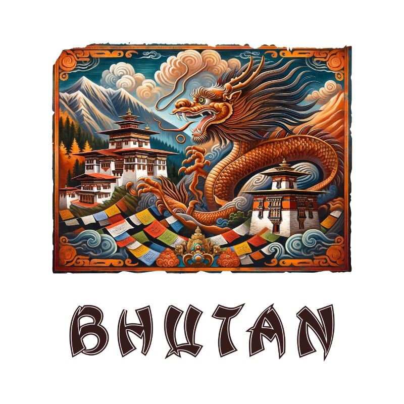 Bhutan dragon Buddha Thimphu