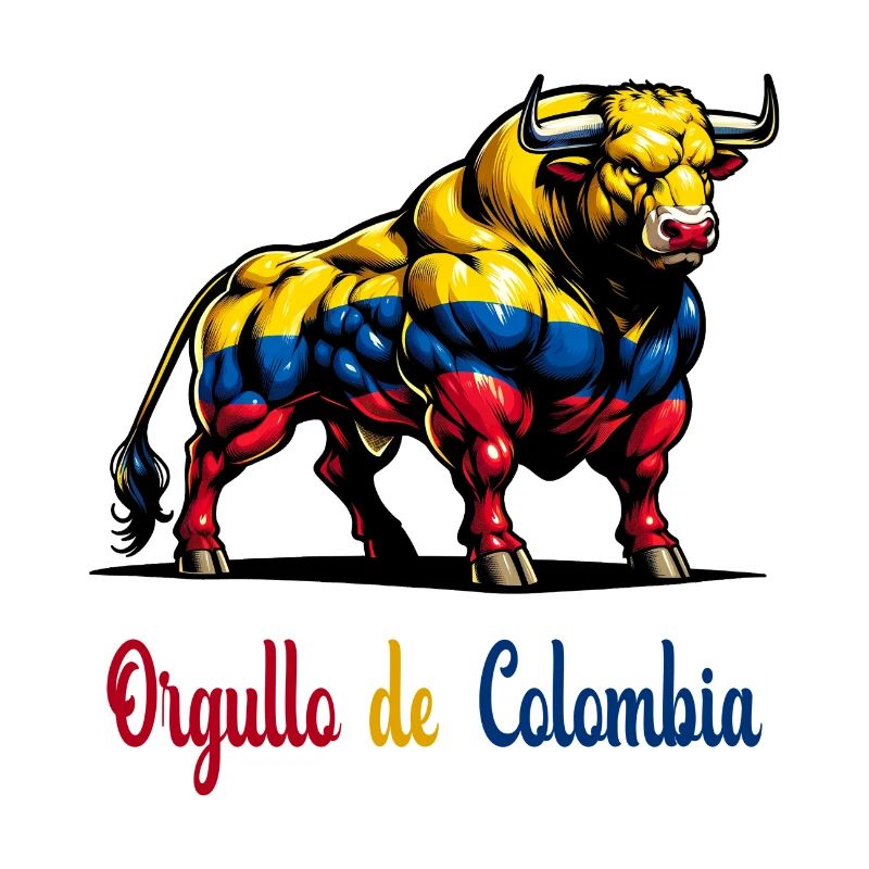 C'est la fierté du drapeau de la Colombie