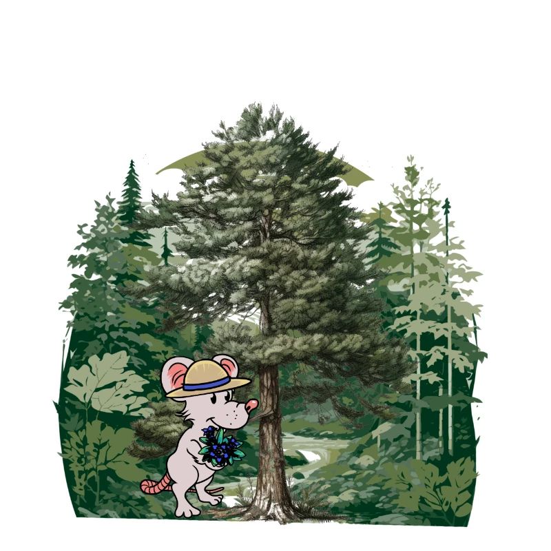 Tyrolean Forest, Mouse, Gentian, Alps, Alm, Nature, Forest