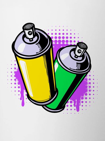 Graffiti Sprayer Kunst Strassenkunst Spraydose