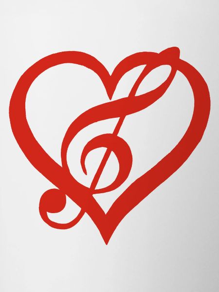 Music in the Heart (Red)