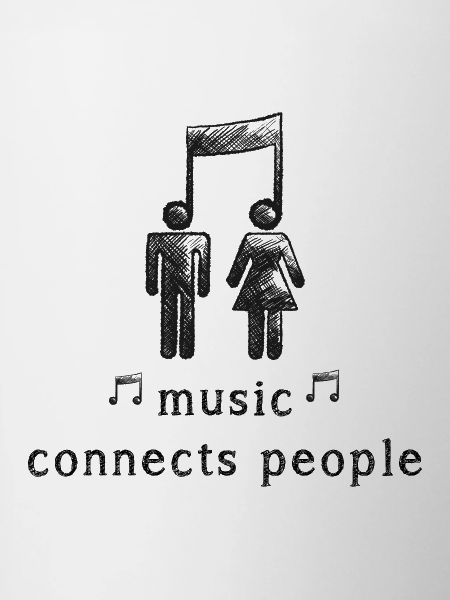 Music Connects People Minimal Statement