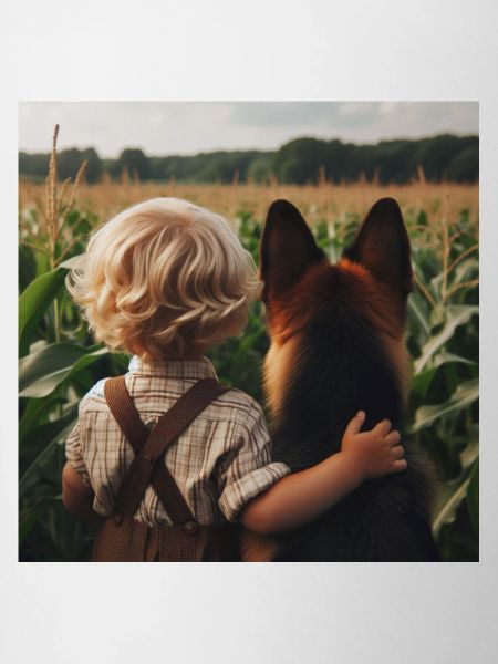 German Shepherd Art