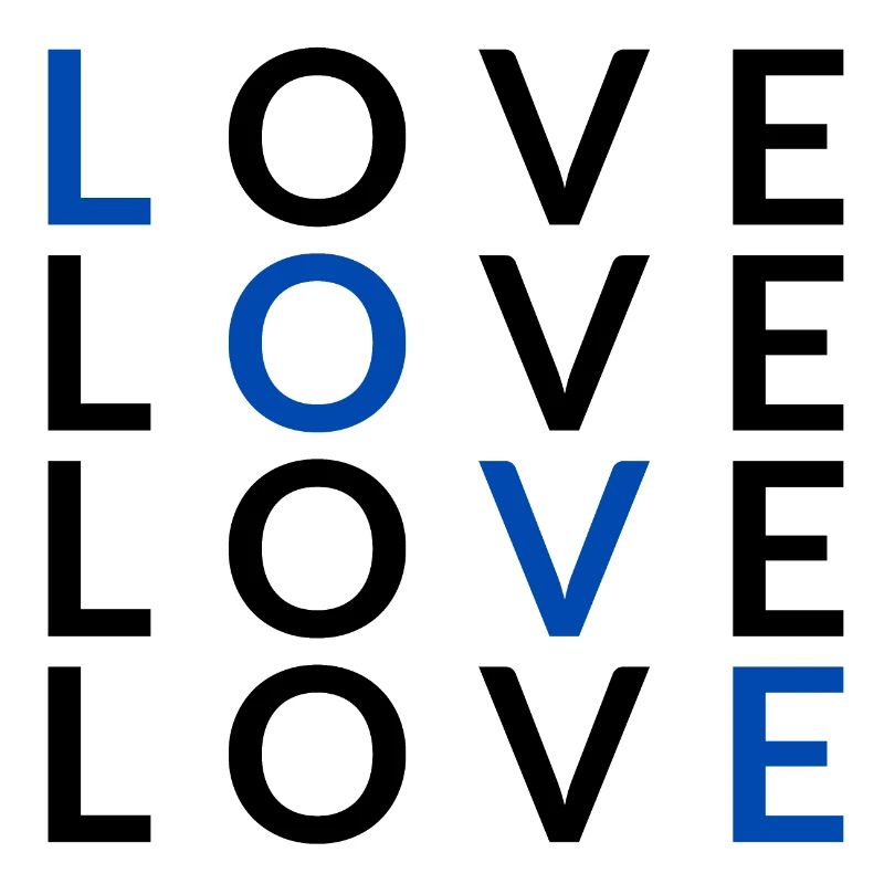 4 LOVE blue