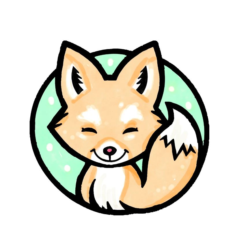 Petit renard (coloré)