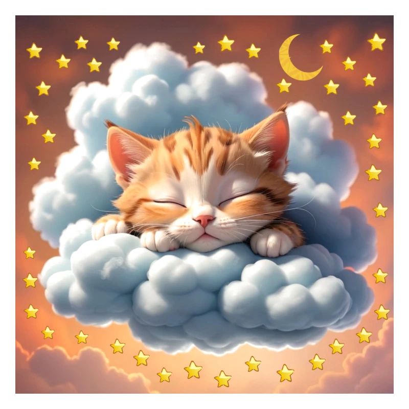 chat endormi