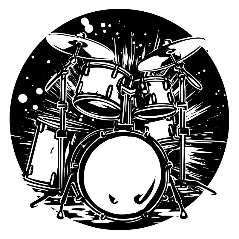 Graphismes de batterie