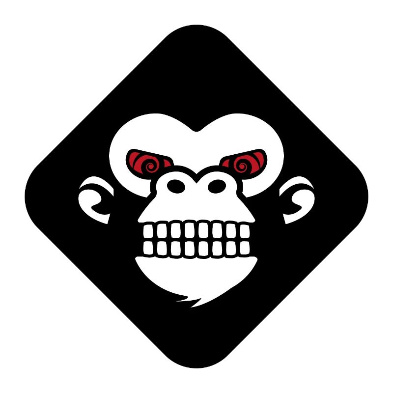 Gorilla teeth logo