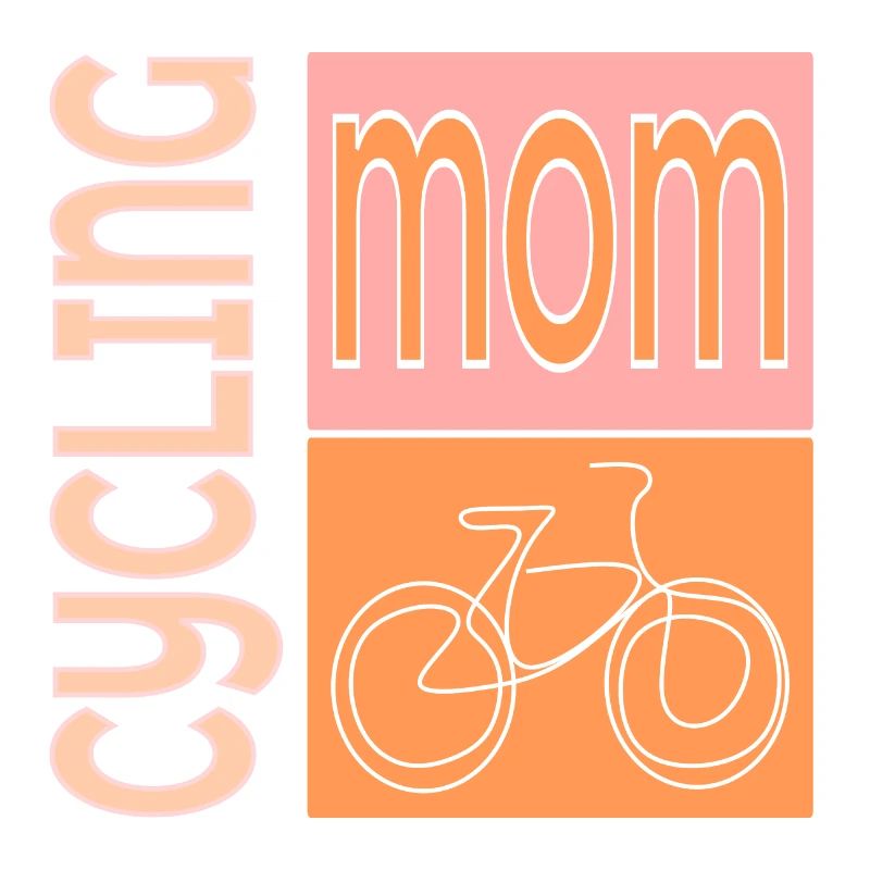 CYCLISME MAMAN VÉLO ART