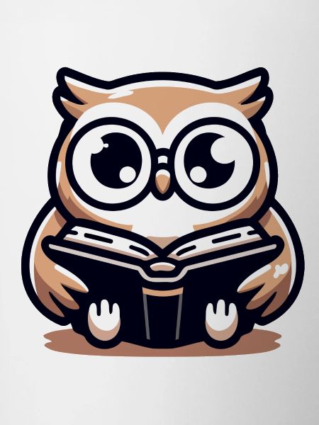 Wise Owl Reader Bookish Charm