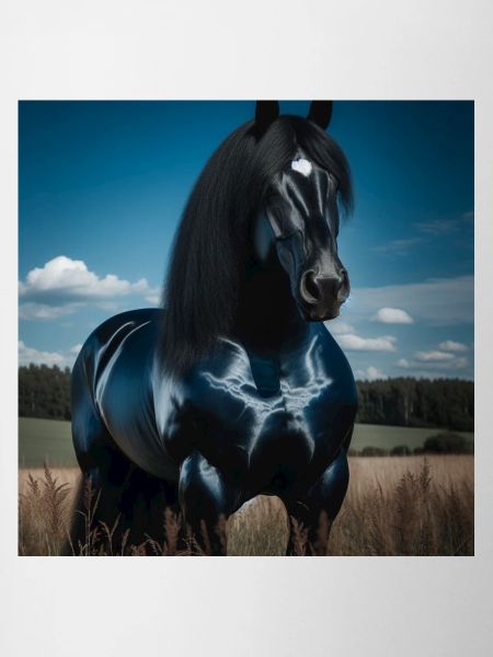 Mighty Black Horse