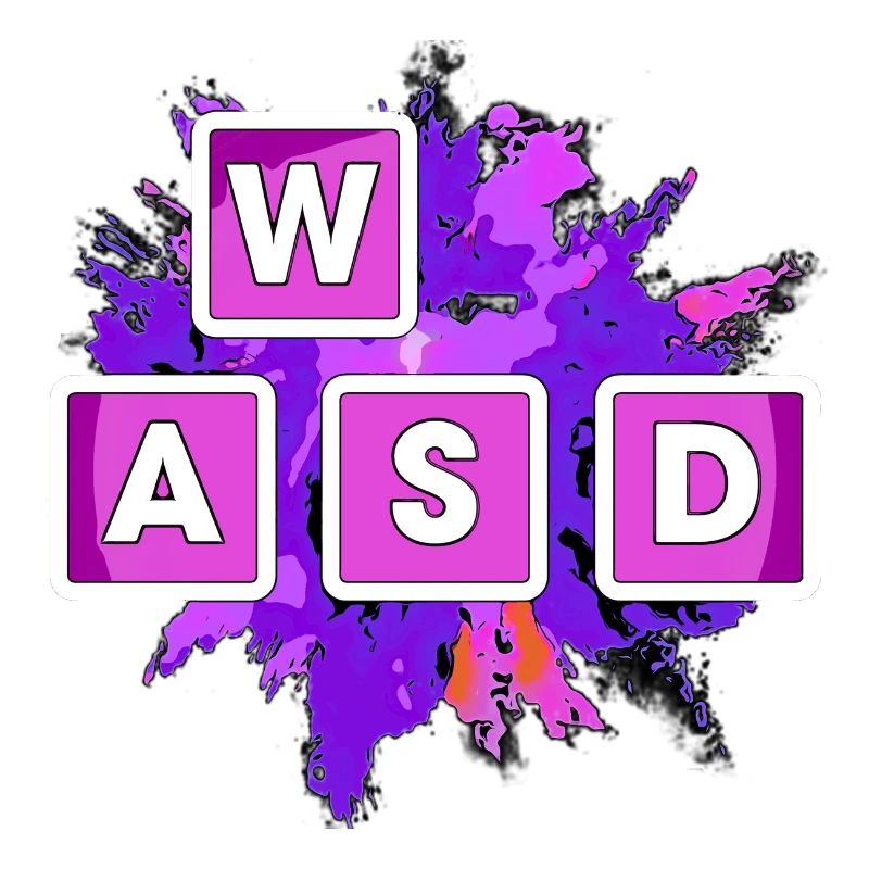 WASD Splash Gaming Blocks