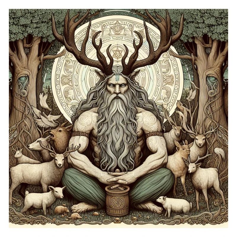 Cernunnos, keltischer Gott