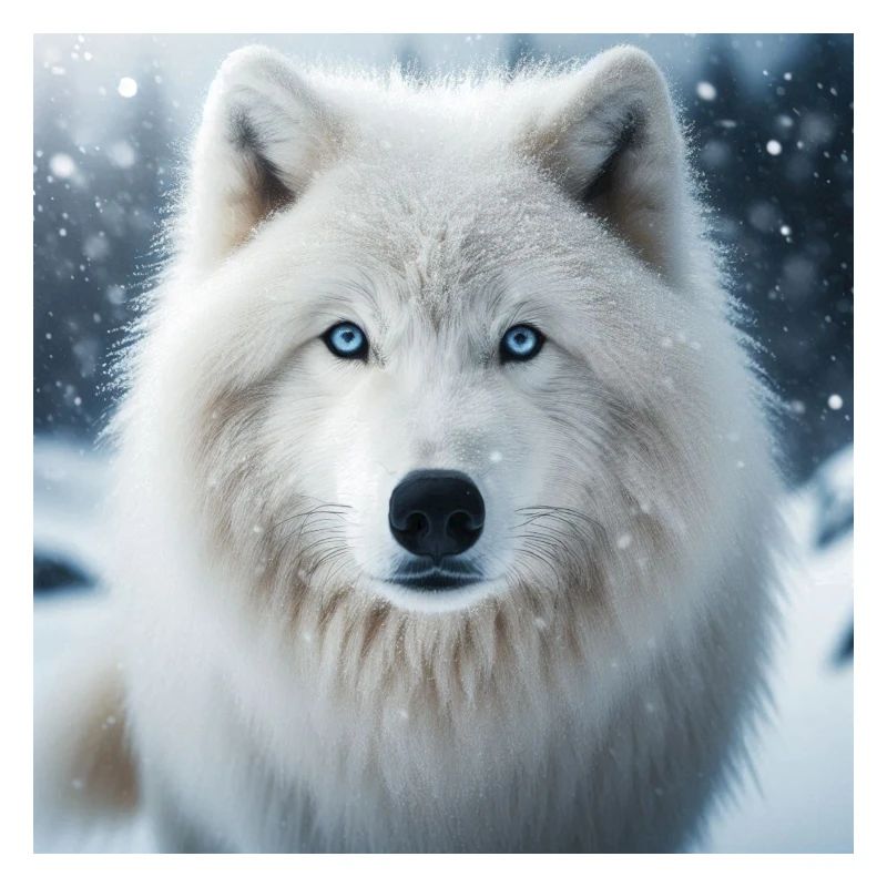 Arktischer Wolf