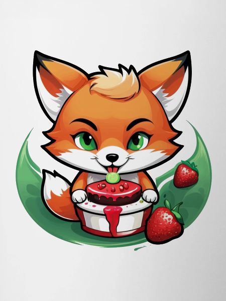 Foxy Strawberry Cake