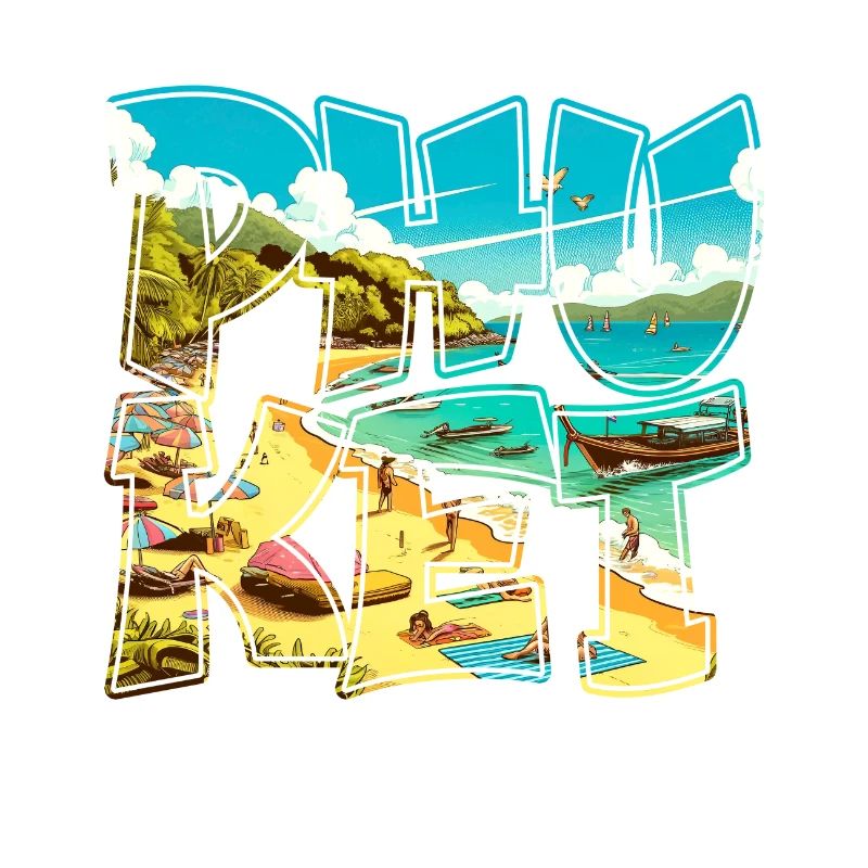 Phuket Thaïlande Plage Vacances Design