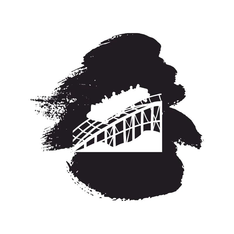 Achterbahn rollercoaster Festzelt