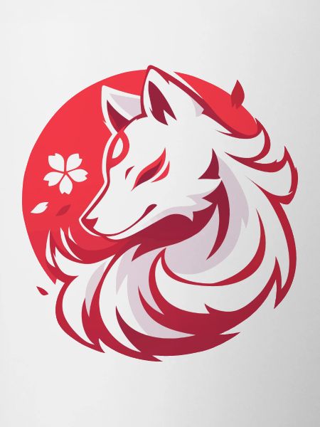Asian Style White Fox