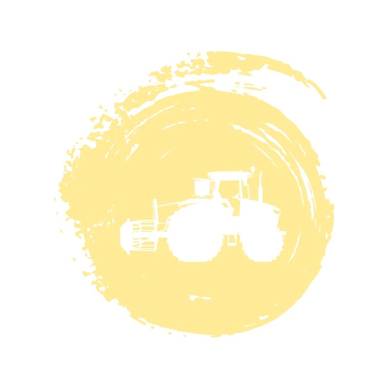 Ferme de moissonneuse-batteuse agricole