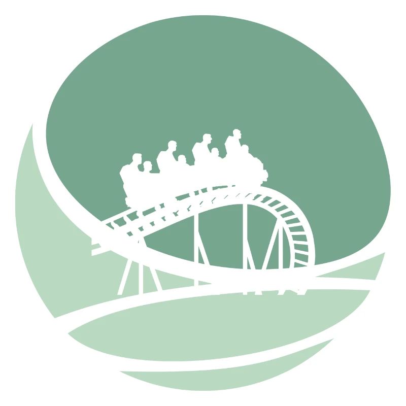 Achterbahn Rummel rollercoaster