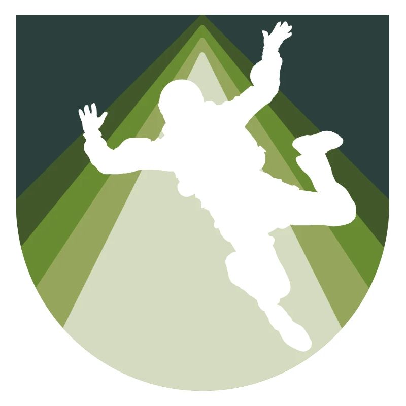 Parachuting Base Jumping