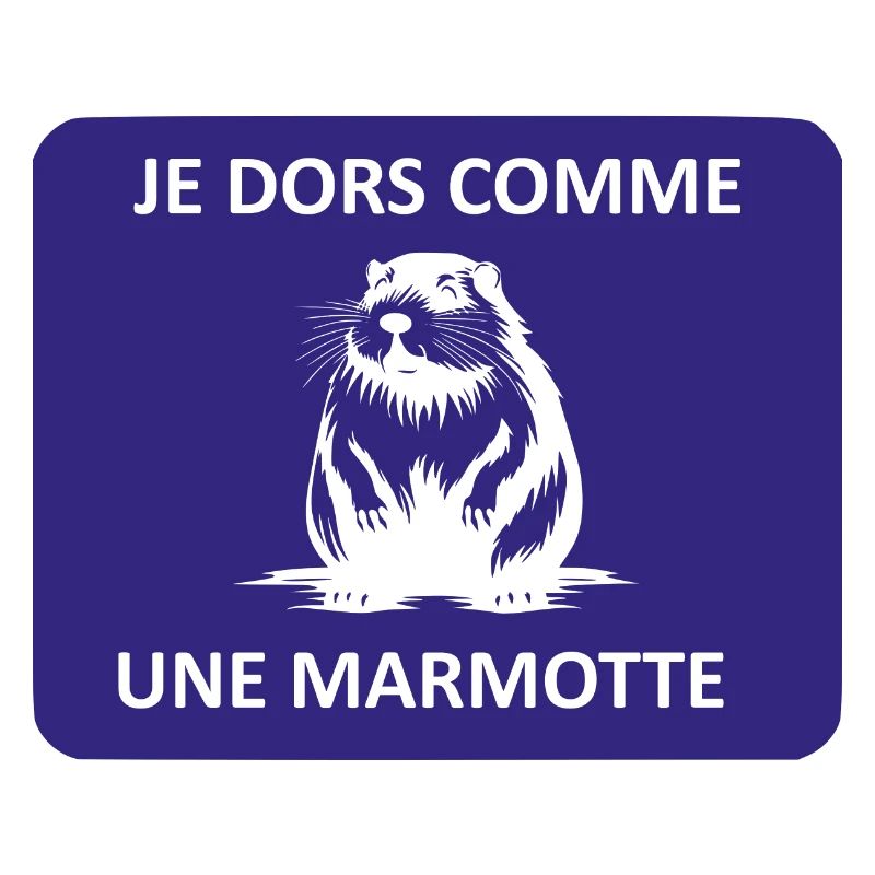 Je dors comme une marmotte