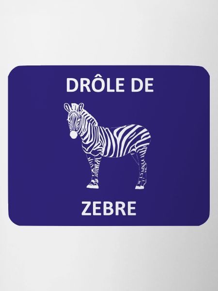 Strange zebra