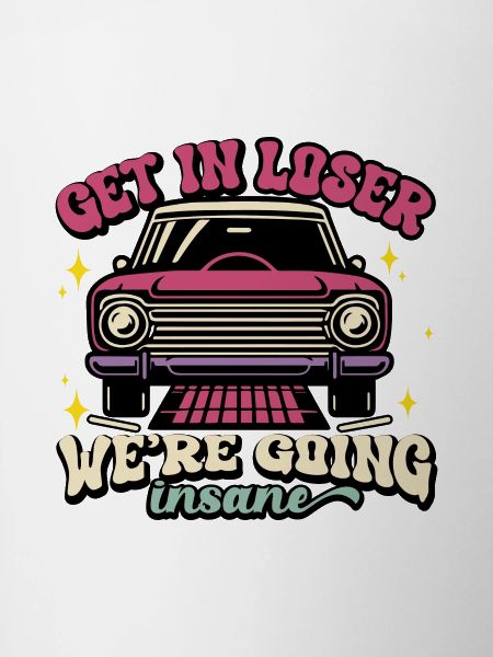 Retro Car Get Lost Insane Design