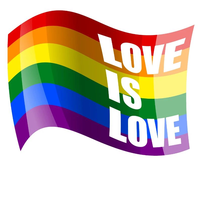 Regenbogen Liebe ist Liebe