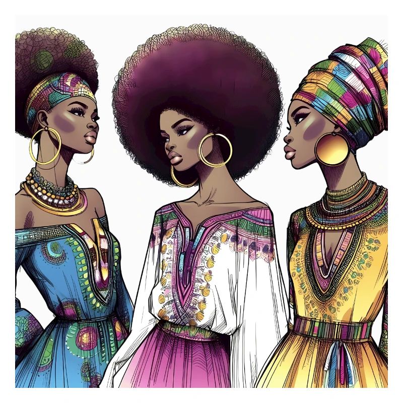 Afro style Élégance Africaine