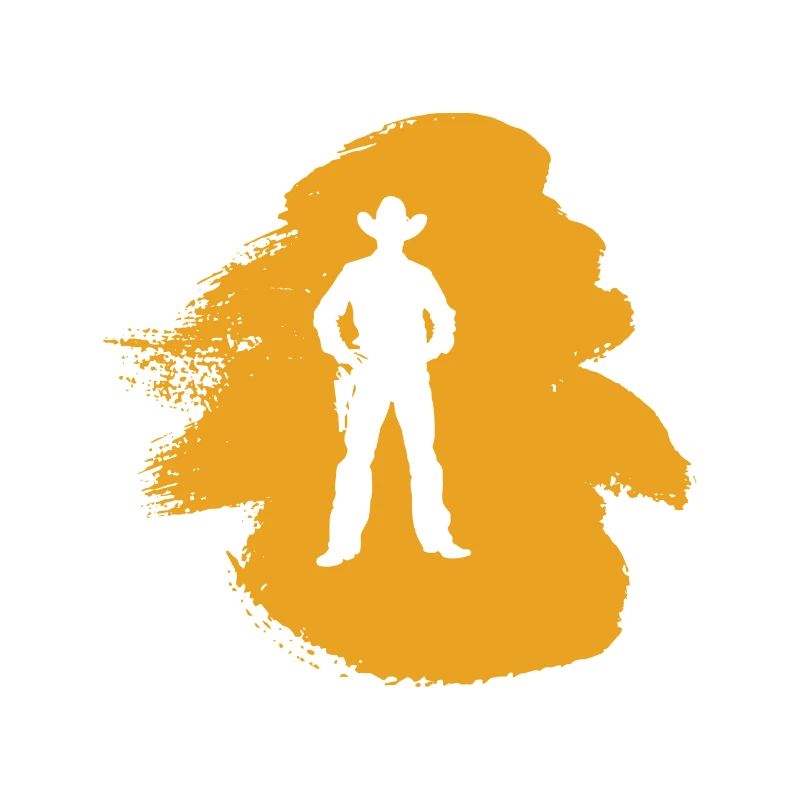 Cowboy cavalier de l’Ouest