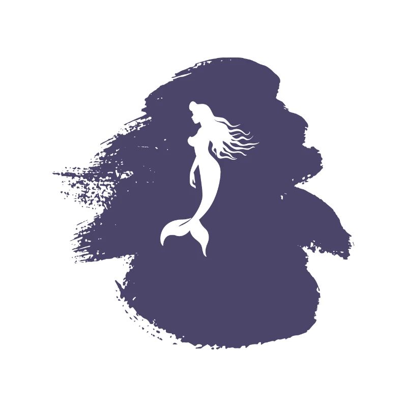 Mythical creature mermaid