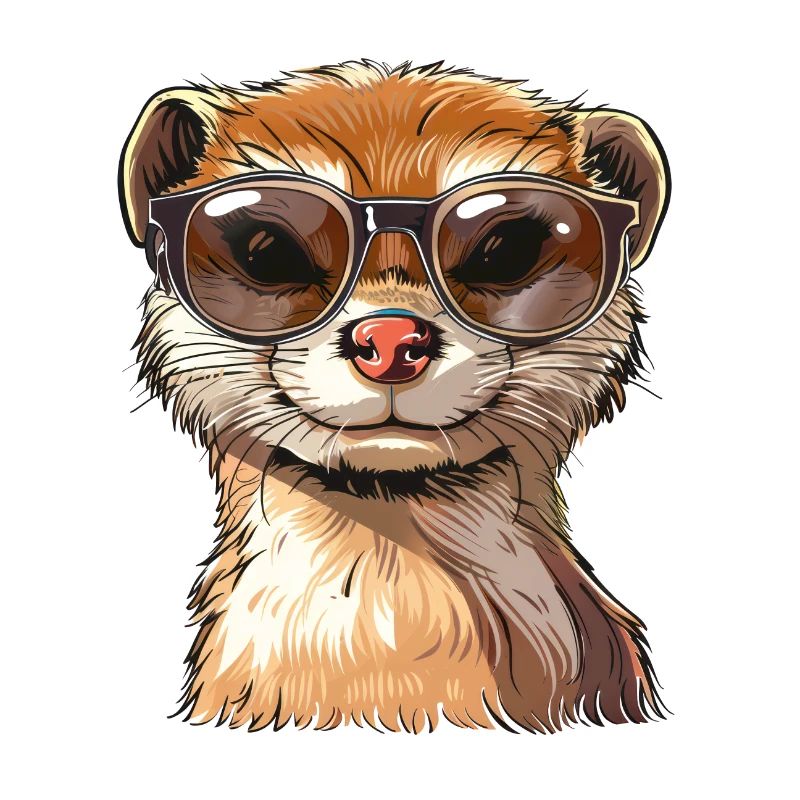 Mongoose, mongoose, sunglasses, summer, gift