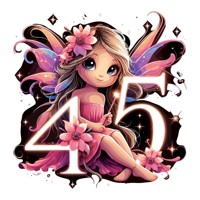 45 ans fée elfe anniversaire cadeau d’anniversaire